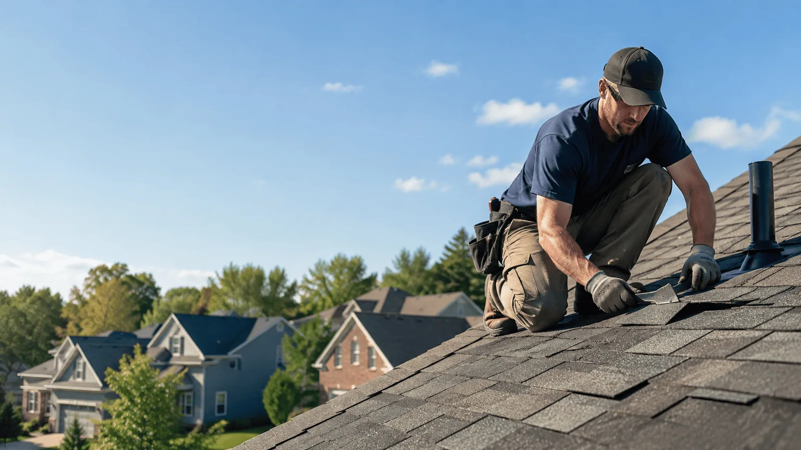Roof Leak Repair in La Plume, PA near me